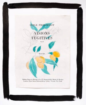 Visions Fugitives Kumquats - Original Signed Ink Painting